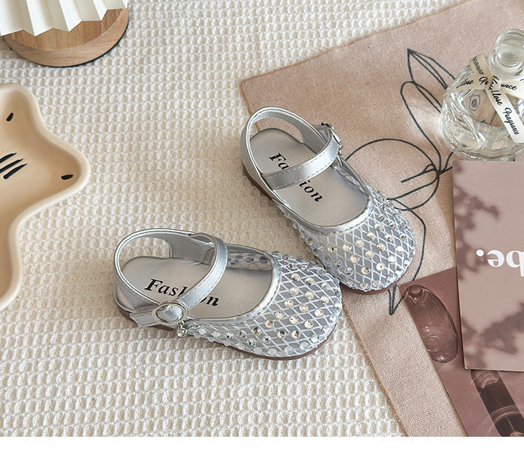 Girls Rhinestone Sparkle Shoes – Charmy