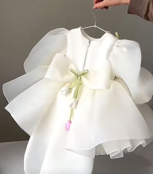 White Tulip Dress