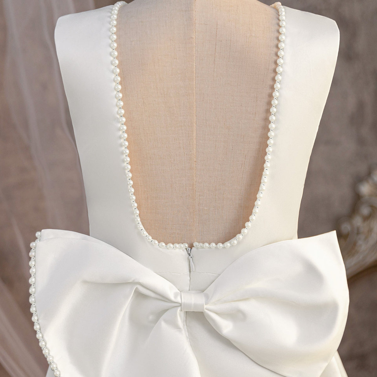 White Pearl Children's Dress