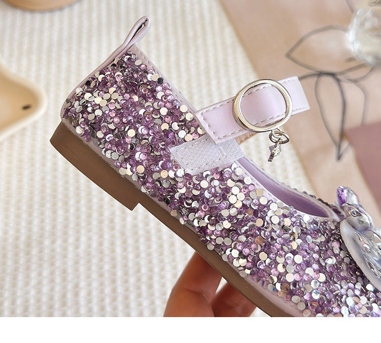 Girls Rhinestone Sparkle Shoes – Charmy