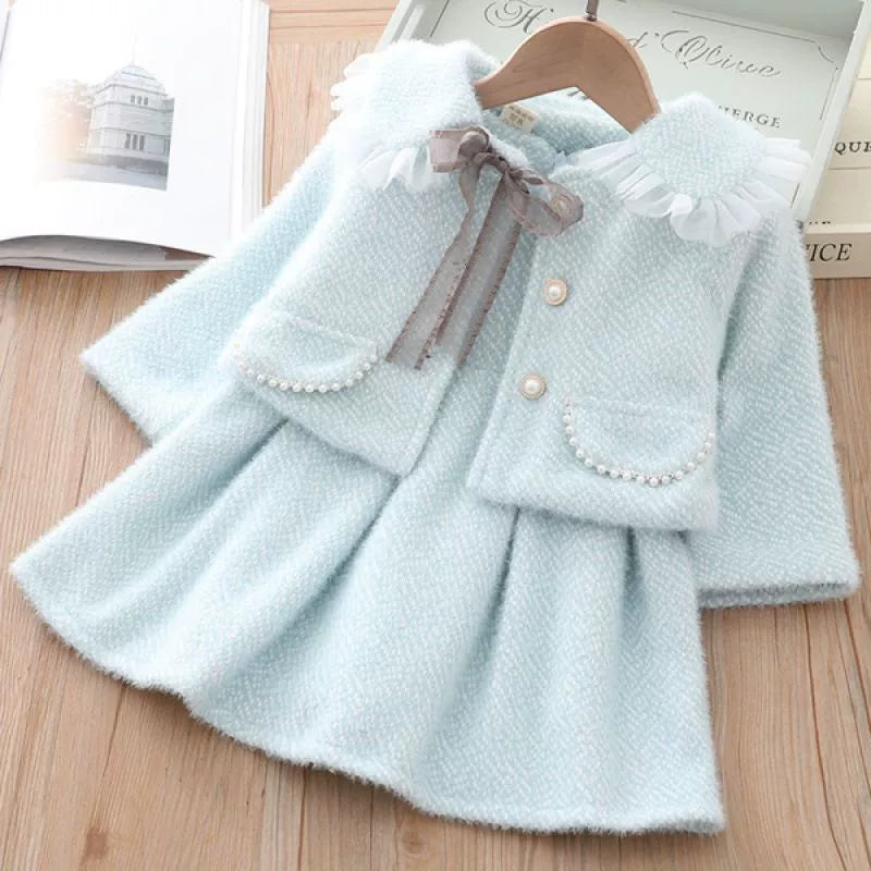 Children's Boutique Dress + Coat