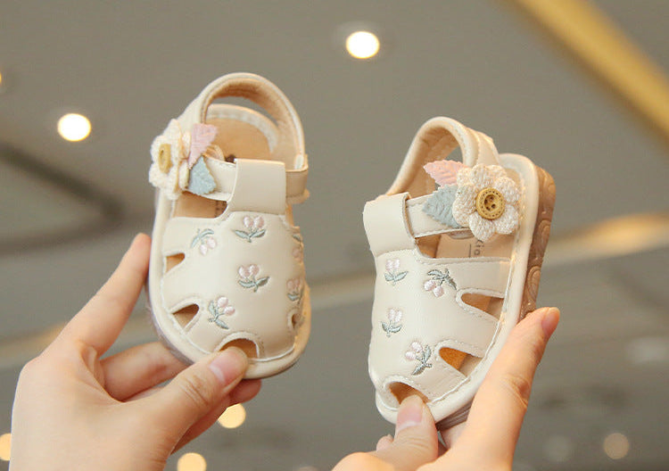 Children's Summer Flower Sandal