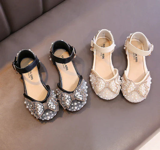 Girls Pearl Party Shoes – Charmy