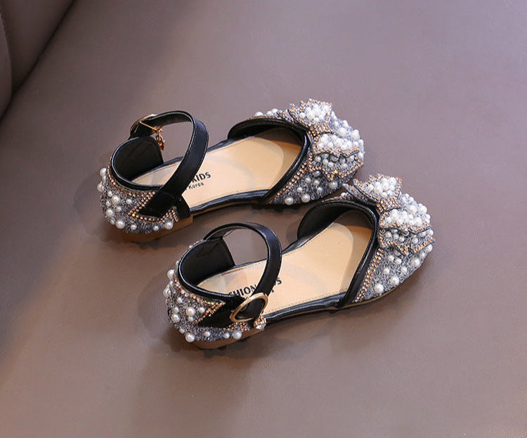 Girls Pearl Party Shoes – Charmy