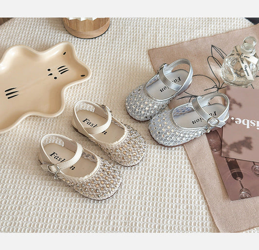 Girls Rhinestone Sparkle Shoes – Charmy