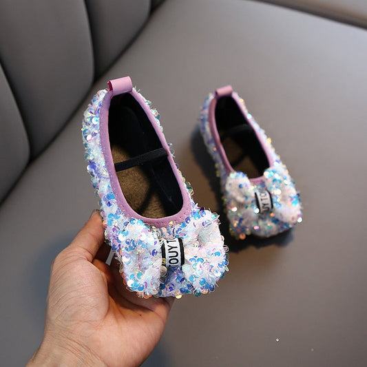 Girls Sequin Sparkle Trainers – Charmy