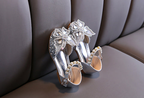 Girls Butterfly Crystal Shoes – Charmy