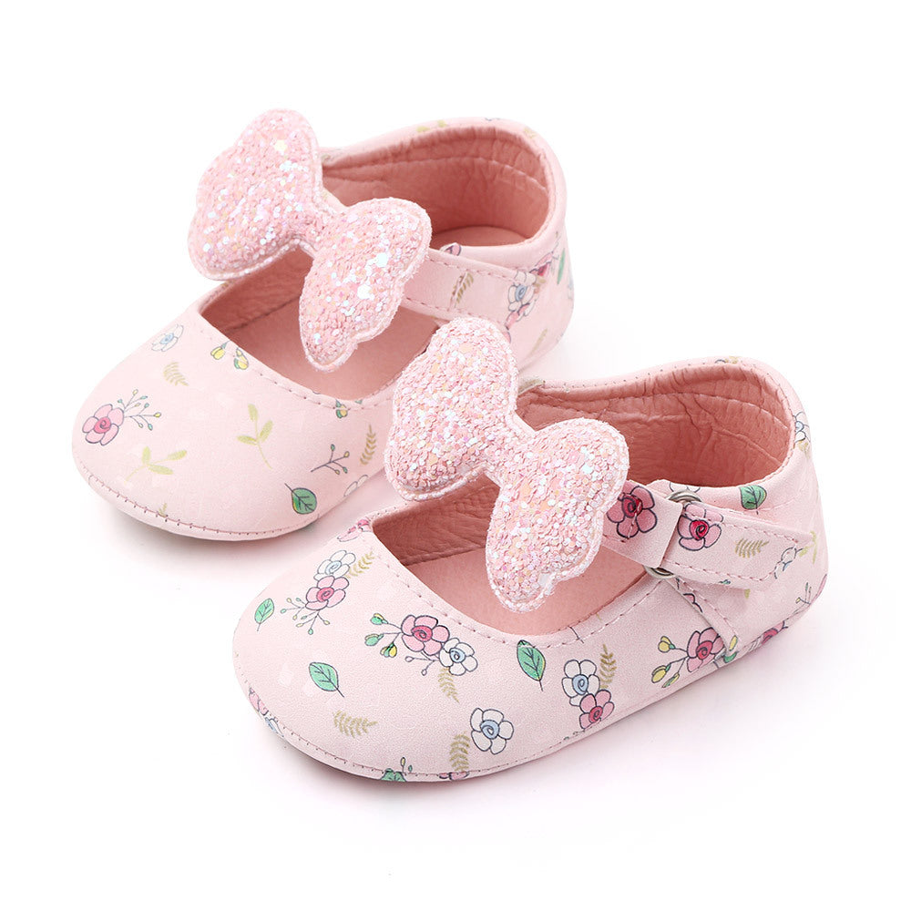 Girls' Shoes with Bow