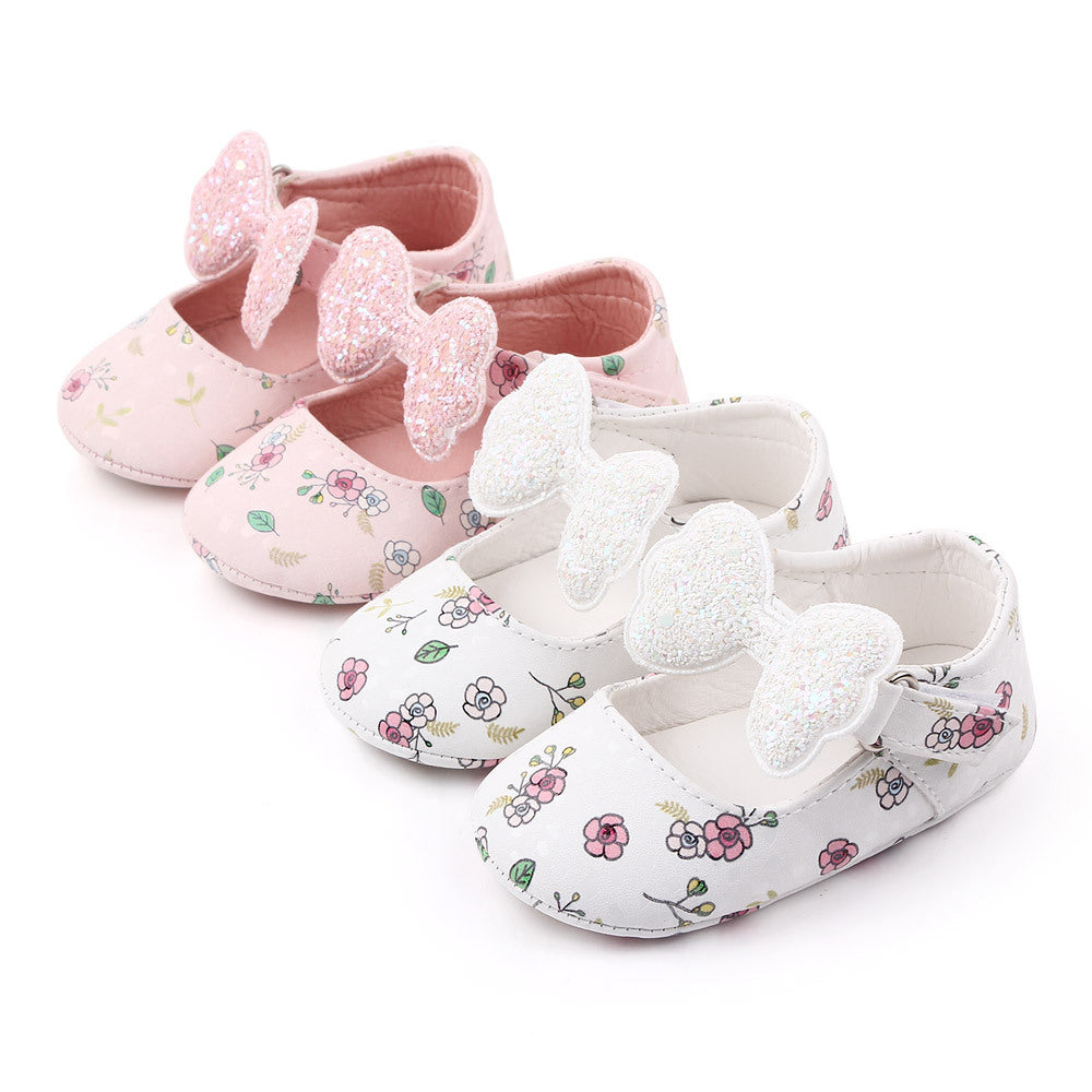 Girls' Shoes with Bow