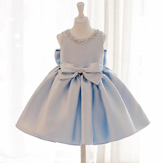 Children's Pearls Lace Dress