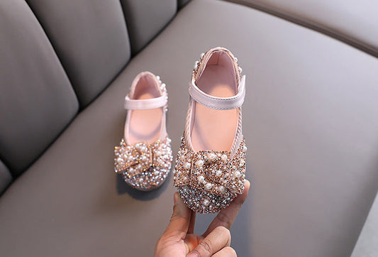 Girls Pearl Sparkle Shoes – Charmy