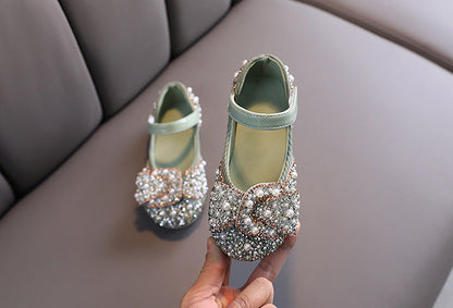 Girls Pearl Sparkle Shoes – Charmy
