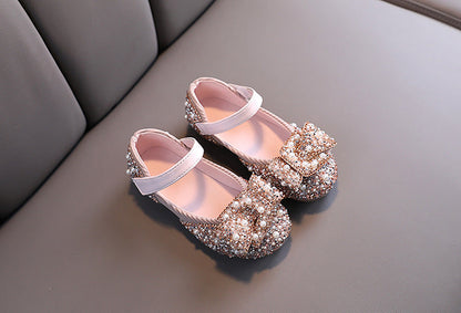 Girls Pearl Sparkle Shoes – Charmy
