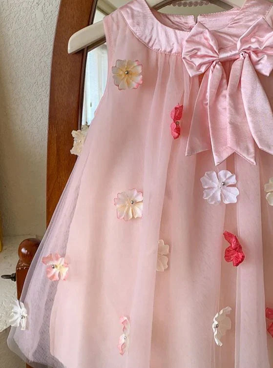 Children's Tulle Flower Dress