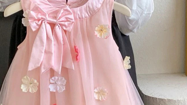 Children's Tulle Flower Dress