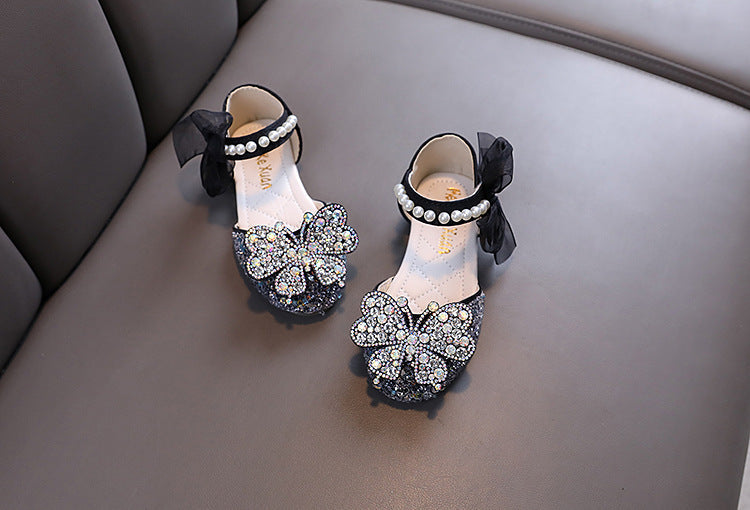 Girls Butterfly Sparkle Shoes – Charmy