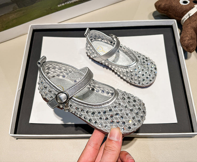 Girls Rhinestone Sparkle Shoes – Charmy