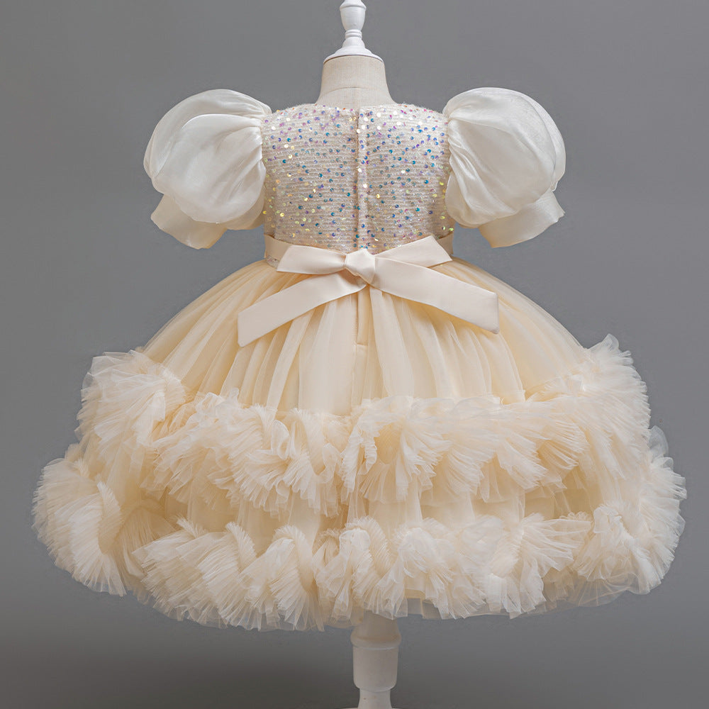 Sparkly Puffy Dress for Children