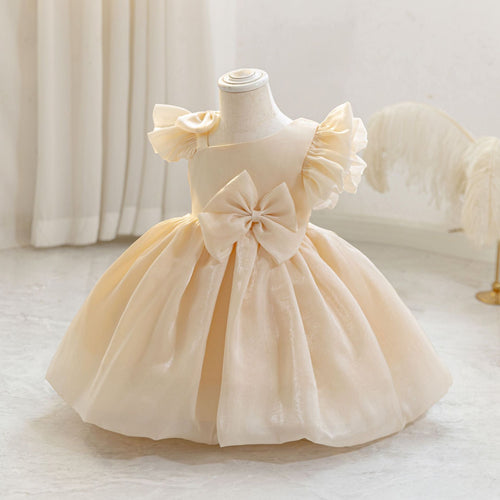 Children's Party Dress with Bow