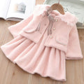 Children's Boutique Dress + Coat