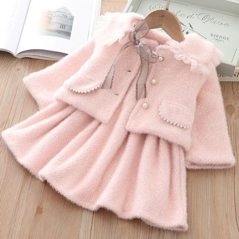 Children's Boutique Dress + Coat