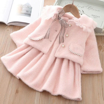 Children's Boutique Dress + Coat
