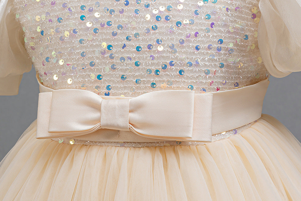 Sparkly Puffy Dress for Children