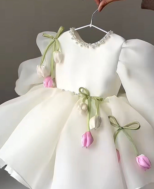 White Tulip Dress