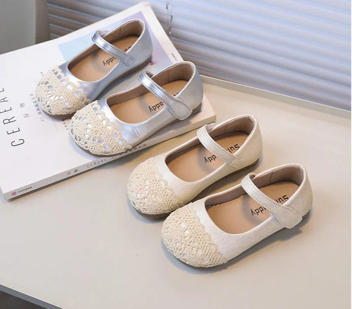 Girls Lace Party Shoes – Charmy