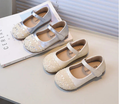 Girls Lace Party Shoes – Charmy