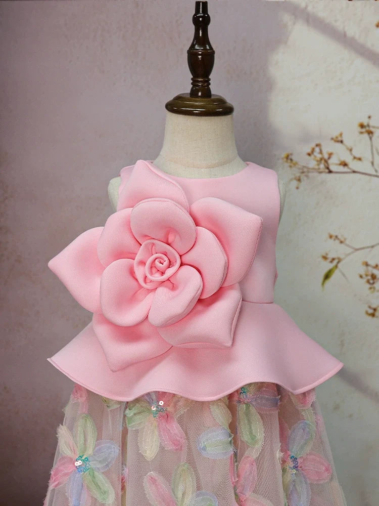 Girls' Floral Dress