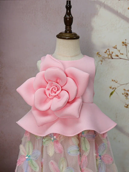 Girls' Floral Dress