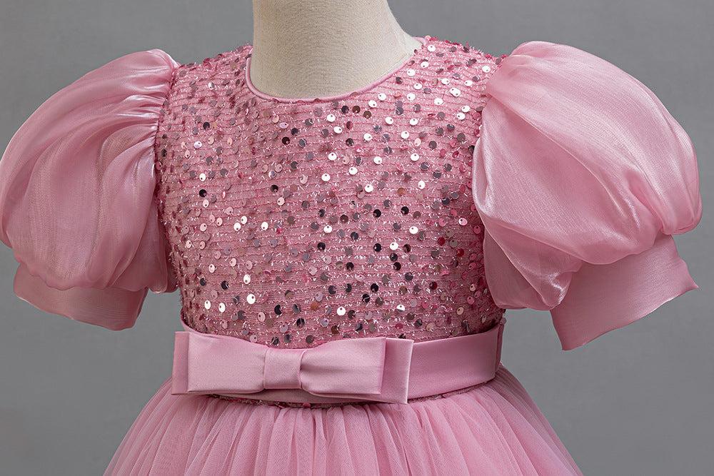 Sparkly Puffy Dress for Children