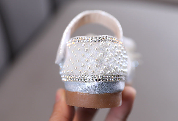 Girls Bow Sparkle Shoes – Charmy