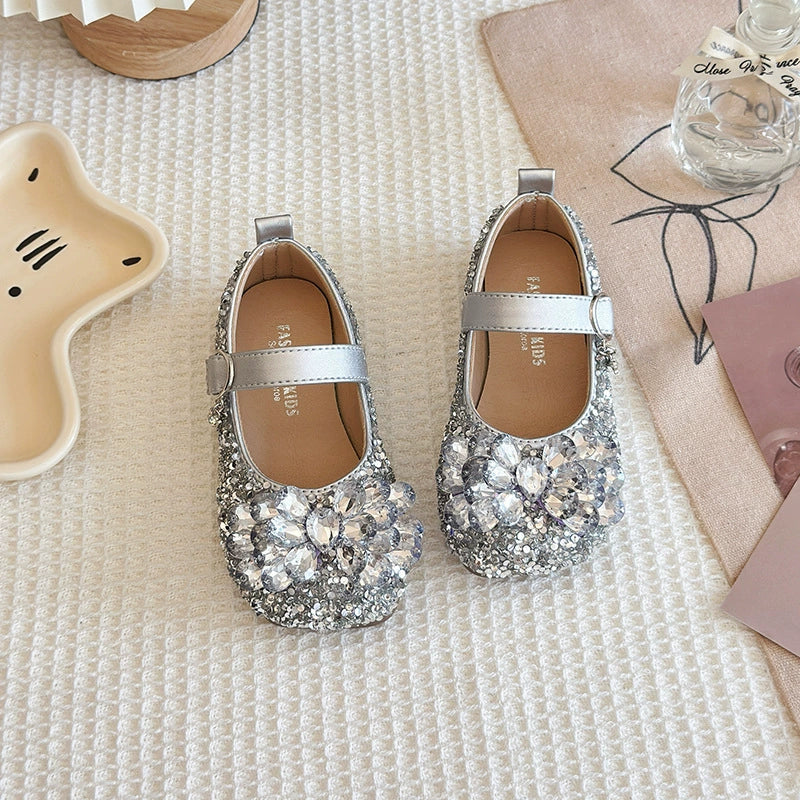 Girls Rhinestone Sparkle Shoes – Charmy