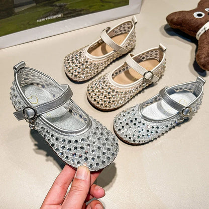 Girls Rhinestone Sparkle Shoes – Charmy
