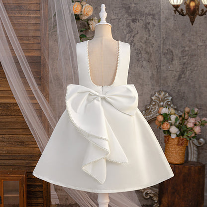White Pearl Children's Dress
