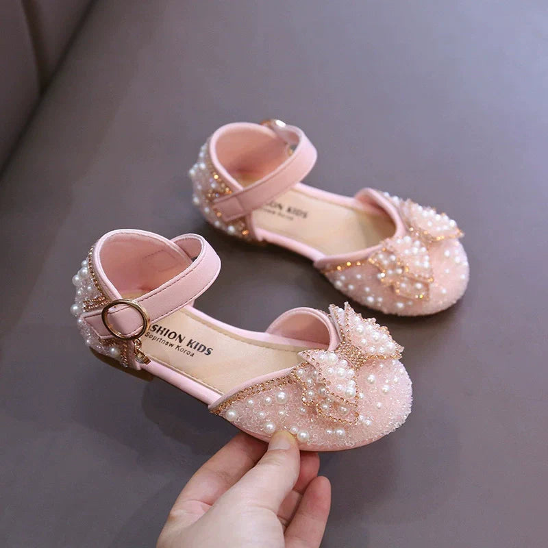Girls Pearl Party Shoes – Charmy