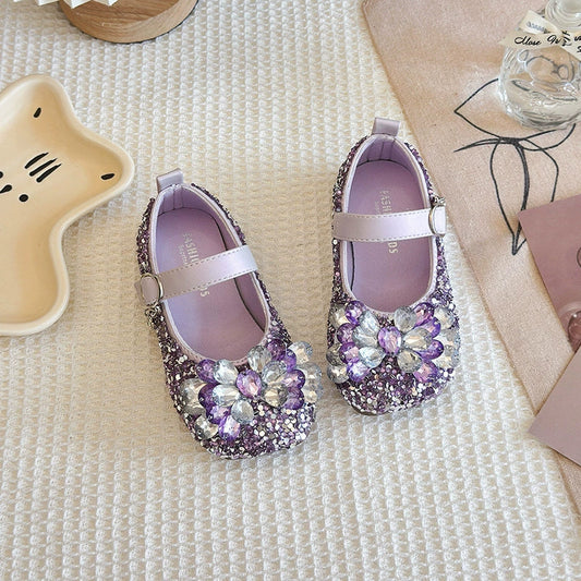 Girls Rhinestone Sparkle Shoes – Charmy