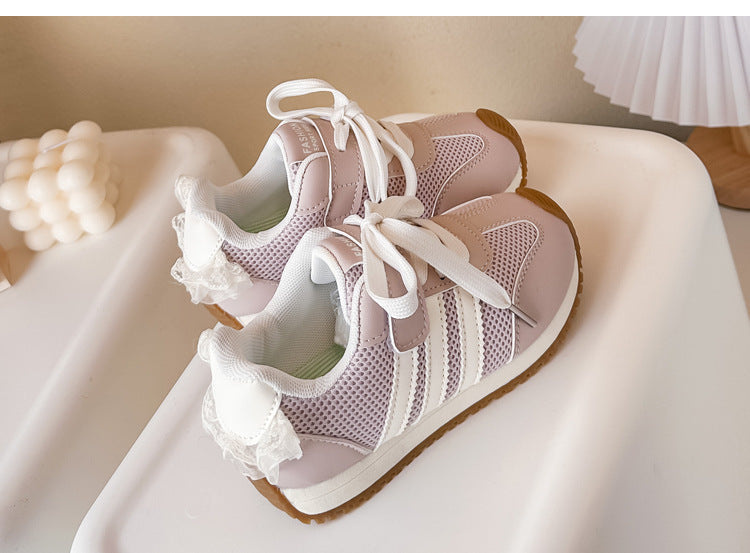 Girls' Fashionable Delicate Sneakers