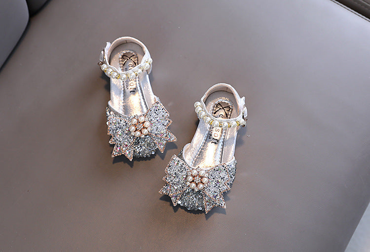 Girls Pearl Sparkle Mary Jane Party Shoes – Charmy