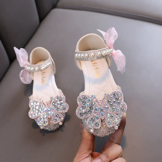 Girls Butterfly Sparkle Shoes – Charmy