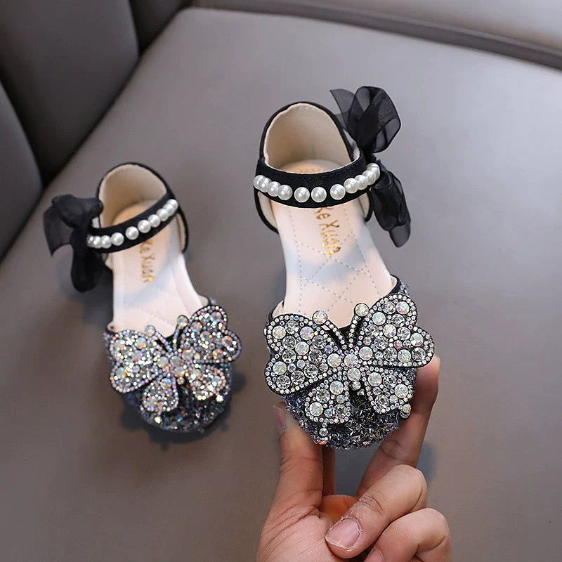Girls Butterfly Sparkle Shoes – Charmy