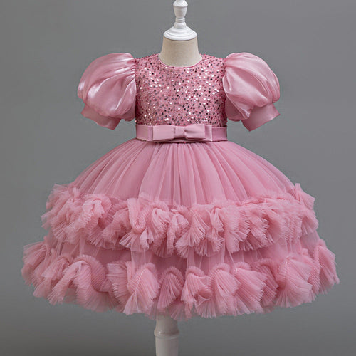 Sparkly Puffy Dress for Children