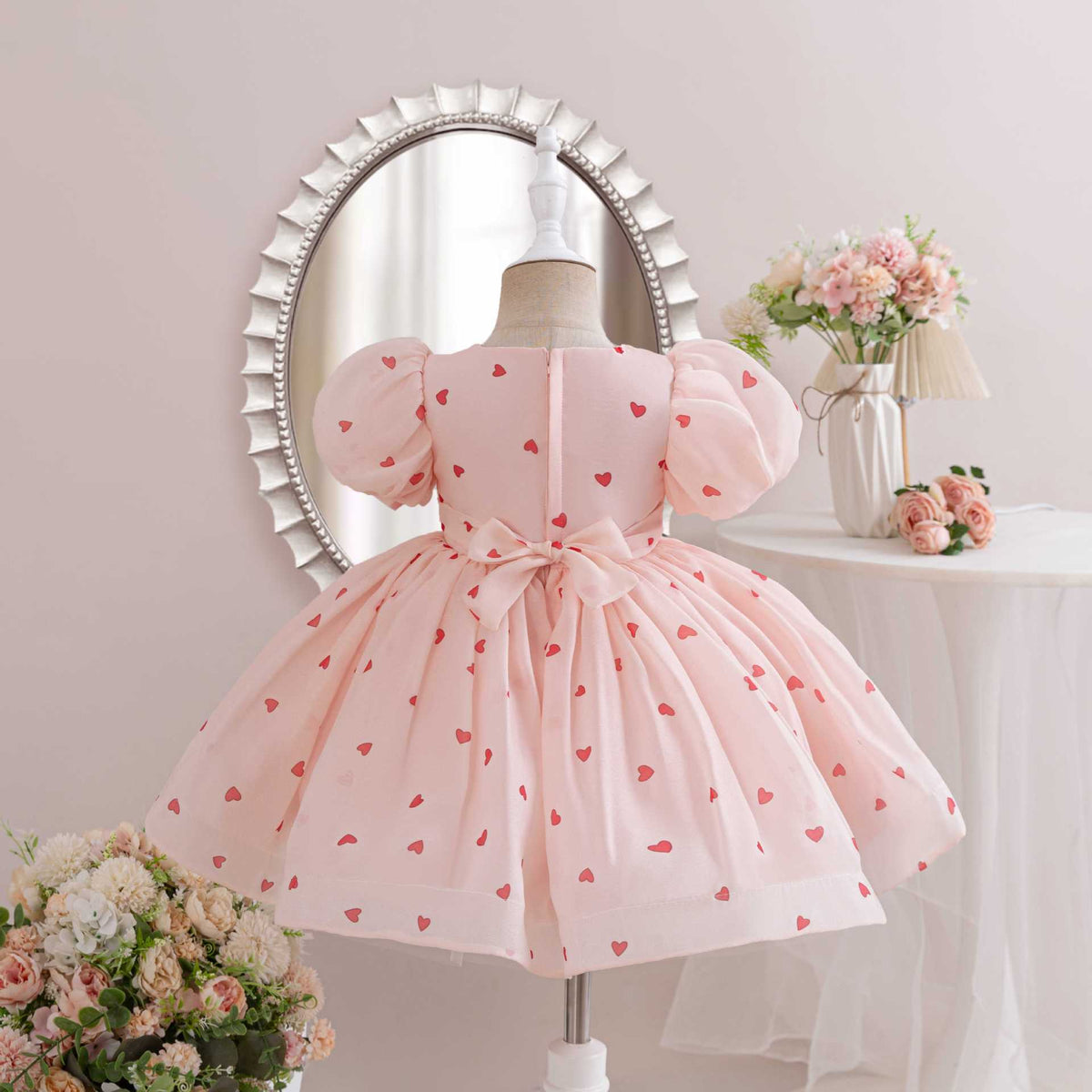 Girls' Party Dress Love/ Cherries/ Watermelon