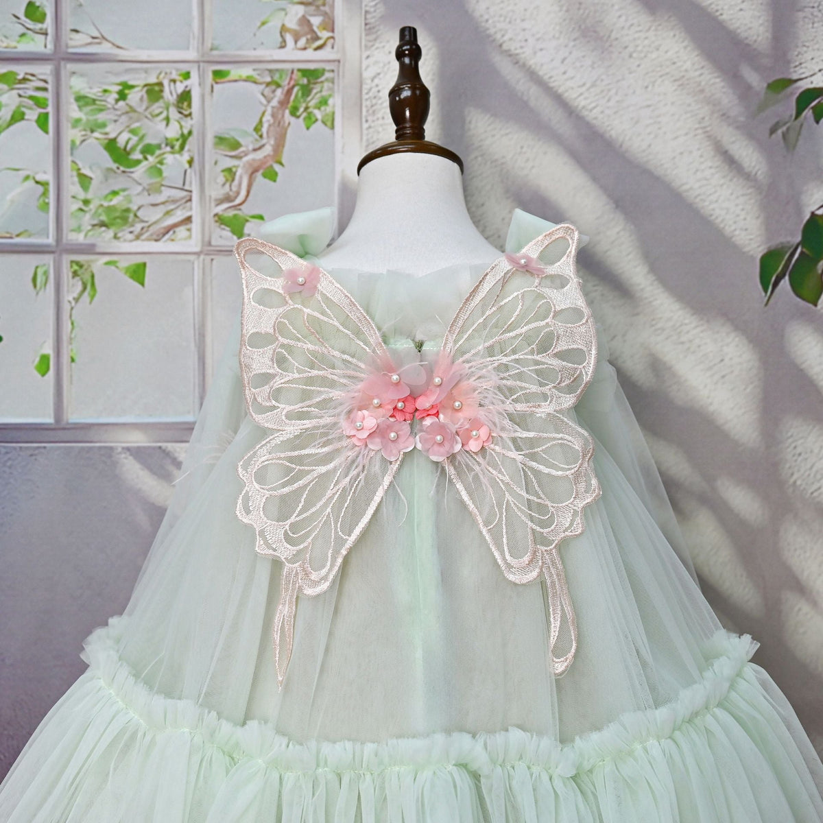 Children's Flower Tulle Dress