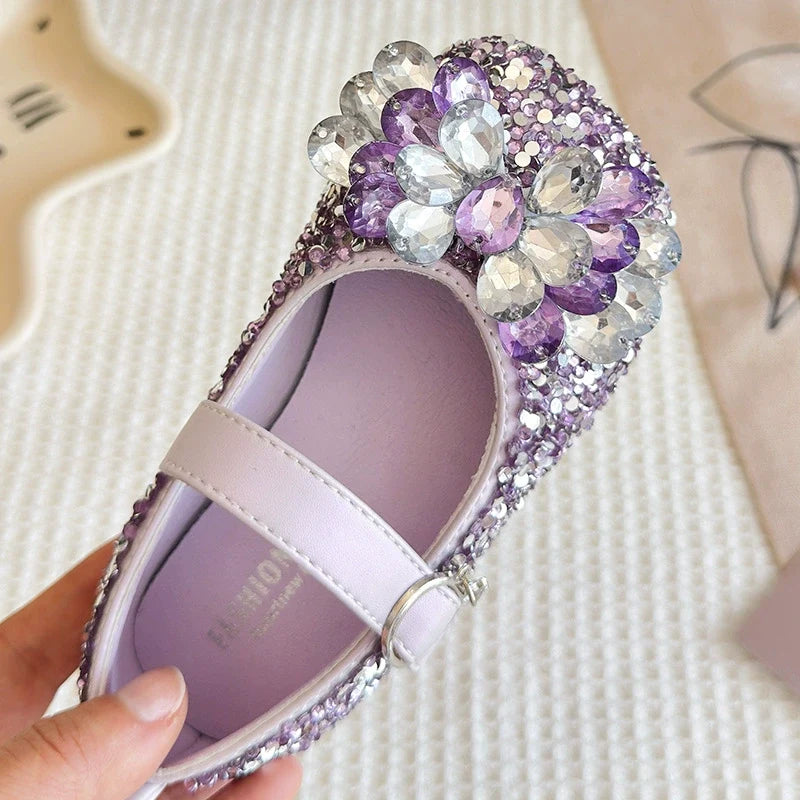 Girls Rhinestone Sparkle Shoes – Charmy