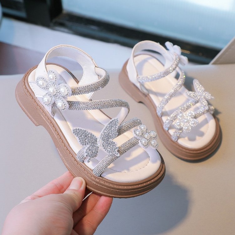 Girls Butterfly Sparkle Sandals – Charmy