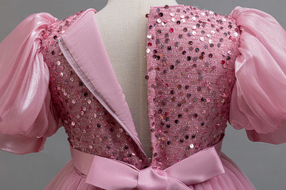 Sparkly Puffy Dress for Children