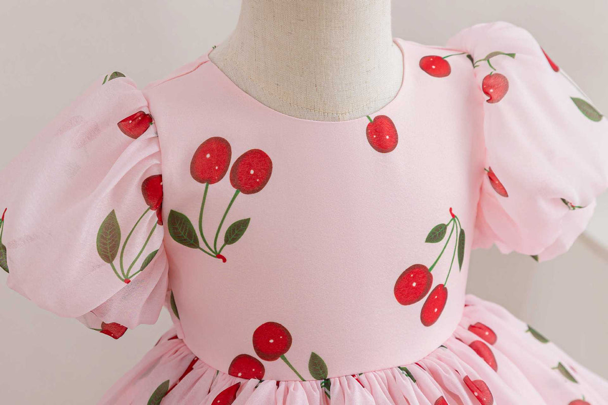 Girls' Party Dress Love/ Cherries/ Watermelon